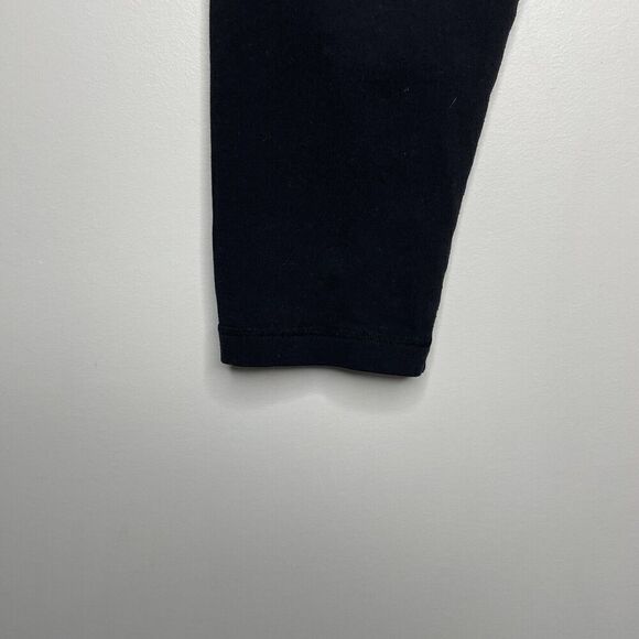 LULULEMON Leggings Womens 8 Black Soul Cycle Logo Crop Low Rise - Picture 6 of 7